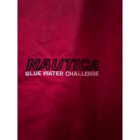 Nautica Blue Water Challenge Vintage 90’s Reversible Jacket Full Zip Size small - Picture 7 of 12